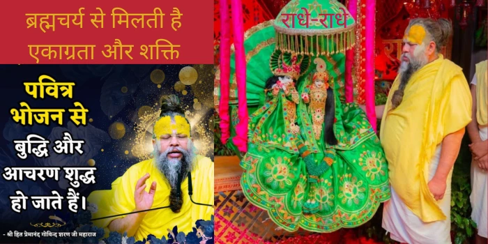 brahmachary se milatee hai ekaagrata aur shakti