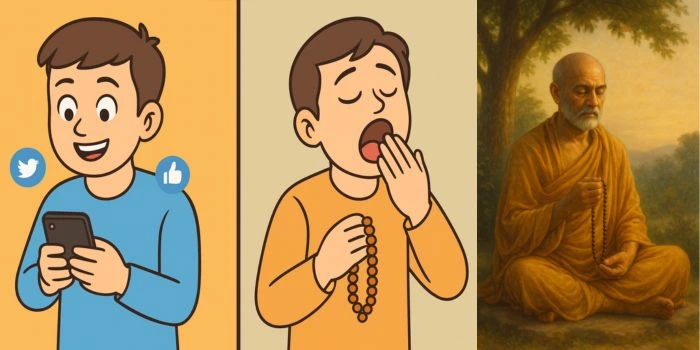 Man Naam Jap Me Kyu Thak Jata Hai, Par Sansaar Me Nahi